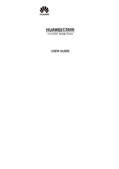 Huawei C5800 User Manual