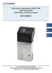 Stalgast 691100V01 Instruction Manual