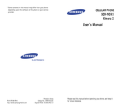 Samsung SCH-N393 User Manual
