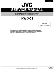 JVC KW-XC8 Service Manual
