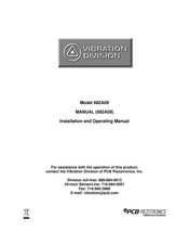 PCB Piezotronics Vibration Division 682A09 Manual