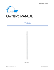 ArcTiv Technologies EZ-PDU's Owner's Manual