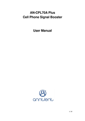 Anntlent AN-CPL70A Plus User Manual