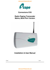 scope Connexions CX5 Installation & User Manual