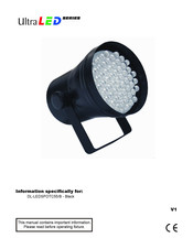 Techni-Lux DL-LEDSPOTC55/B Manual