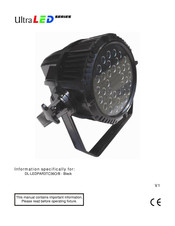 Techni-Lux DL-LEDPAR3TC36O/B Manual