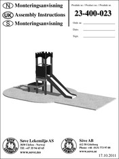 Sove 23-400-023 Assembly Instructions Manual