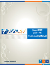 Huawei EG8147X6 Troubleshooting Manual