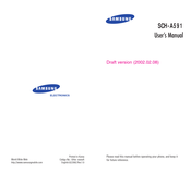 Samsung SCH-A591 User Manual
