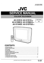 JVC AV-21DTG2-A Service Manual