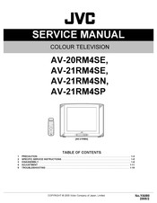 JVC AV-21RM4SP Service Manual