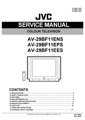 JVC AV-29BF11ENS Service Manual