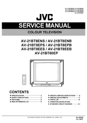 JVC AV-21BT8EPB Service Manual