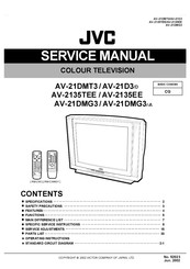 JVC AV-21D3/D Service Manual