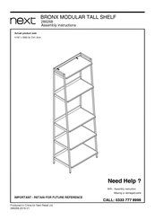 Next BRONX 286268 Assembly Instructions Manual
