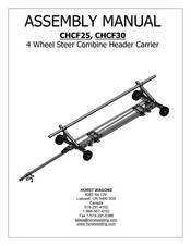 Horst Welding CHCF25 Assembly Manual