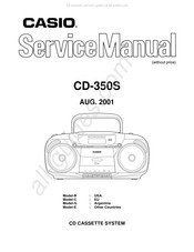 Casio CD-350S Service Manual