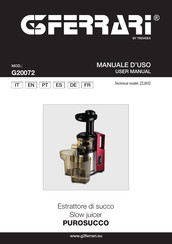 TREVIDEA G3 Ferrari PUROSUCCO User Manual