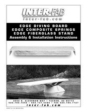 Inter-fab EDGE ANSI/NSPI-5 Assembly/Installation Instructions