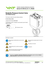 Vat 612 Series Installation, Operating,  & Maintenance Instructions