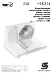 Somogyi home HG SZE 01 Instruction Manual