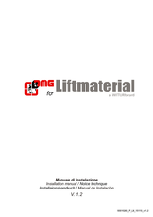 WITTUR DMG Liftmaterial Installation Manual