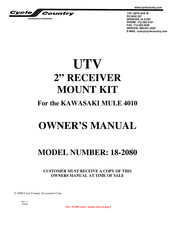 Cycle Country 18-2080 Owner's Manual