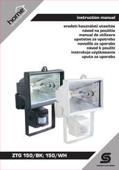 Somogyi Home ZTG 150/WH Instruction Manual