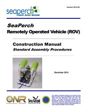 SeaPerch ROV Construction Manual