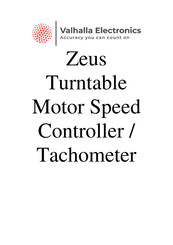Valhalla Zeus User Manual