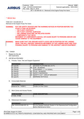 Airbus A319 Instructions Manual