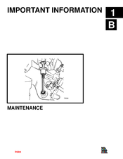 Mercury MIE 7.4L Important Information Manual