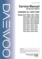 Daewoo DLP-22L2 Service Manual