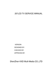 Akai LTA-20A301 Service Manual