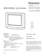 Panoramic TVP-2105AS-00 Service Manual