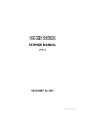 SITRONICS LCD2001EU Service Manual