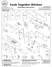 KidKraft Cook Together Kitchen 53186 Assembly Instructions Manual