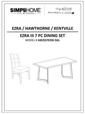 Simpli Home EZRA III Manual