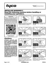 Johnson Controls tyco TFP700 Manual