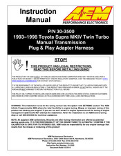 AEM 30-3500 Instruction Manual