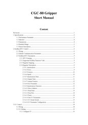 DH CGC-80 Short Manual