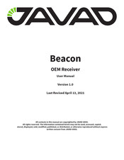 Javad Beacon User Manual