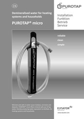 elysator PUROTAP micro Installation