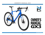 Noble GX3 Owner's Manual