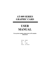 ATI Technologies AT-009 Series User Manual