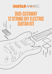 Gear4music Guitarworks Duo-Cutaway 12 String DIY Electric Guitar Kit Manual