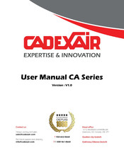 CADEXAIR CA-S-M-PE Installation And Maintenance Manual