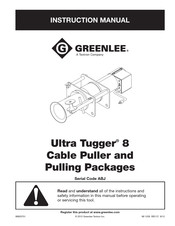 Textron GREENLEE Ultra Tugger 8 Instruction Manual