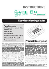 Pretorian Game On 1 Instructions Manual