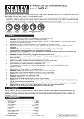 Sealey SA652.V3 Quick Start Manual